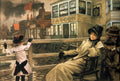 James Tissot Waiting for the Ferry 1878 Fine Art Print