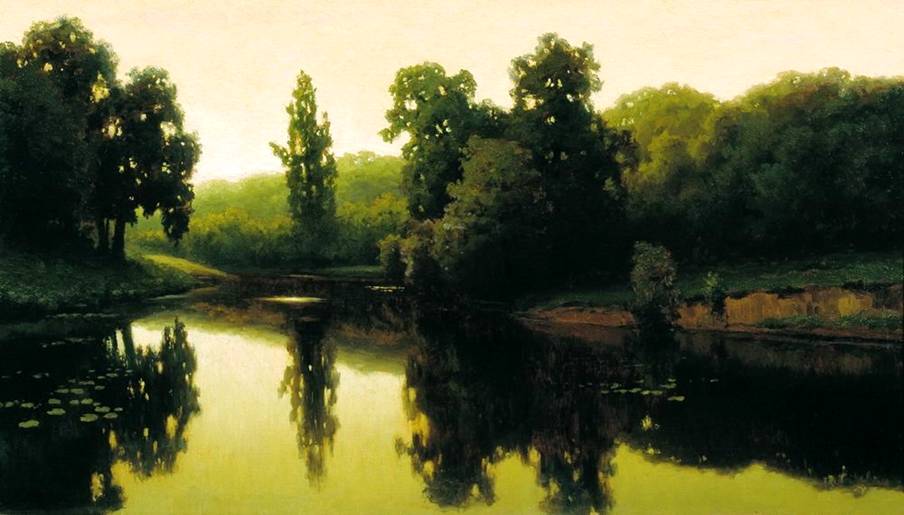 Efim Volkov Warm Evening 1913 Fine Art Print