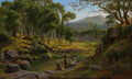 Eugene von Guerard Warrenheip Hills near Ballarat 1854 Fine Art Print