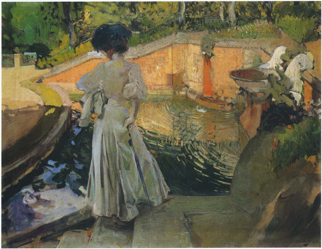 Joaquín Sorolla Watching the Fish 1907 Fine Art Print