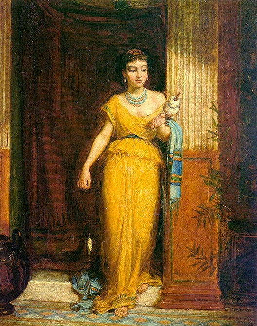 John William Waterhouse The Spinner 1874 Fine Art Print
