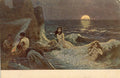 Wilhelm Kotarbinski Wave 1900 Fine Art Print