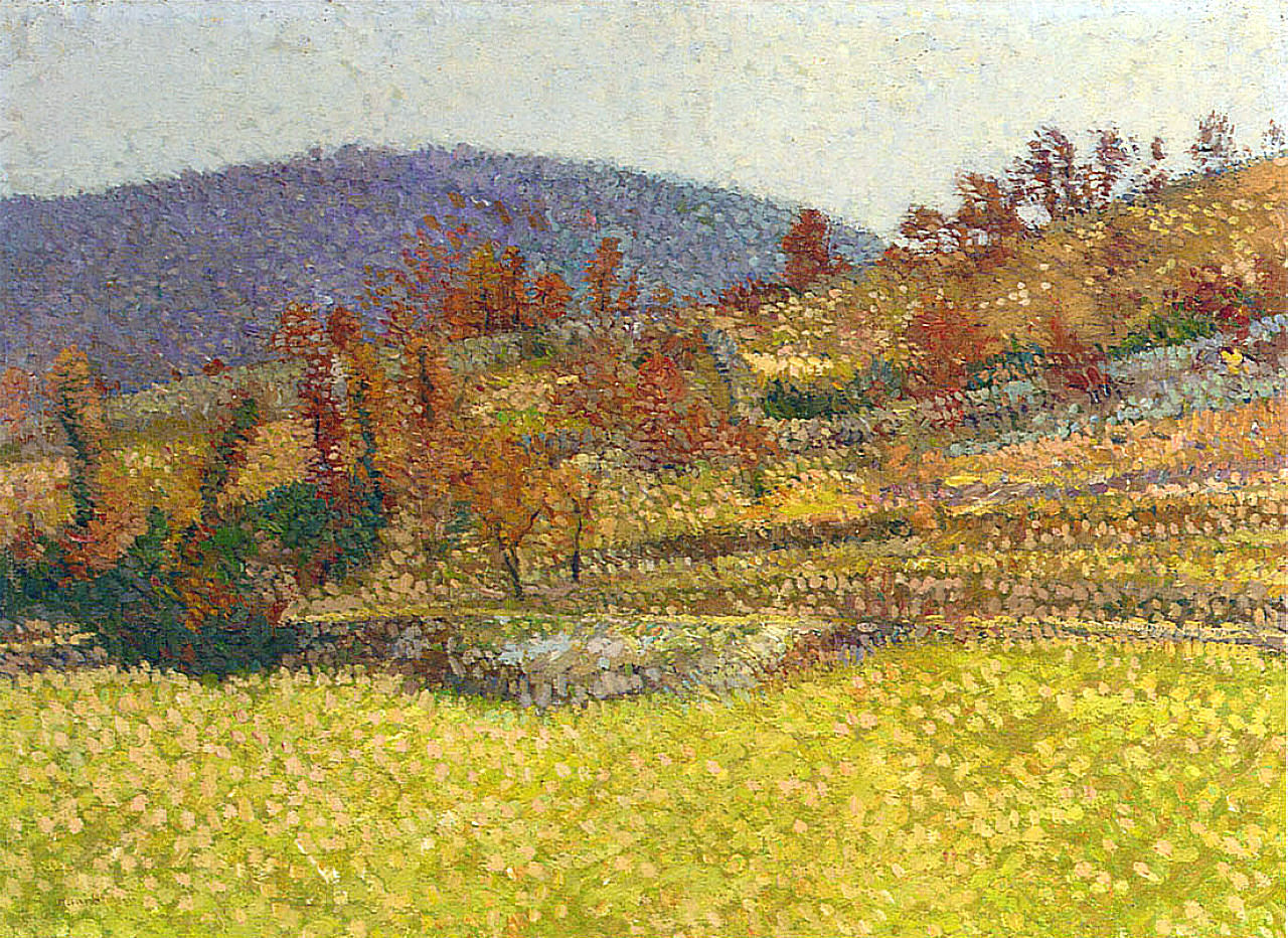 Henri Martin Way to the Marquayrol 1888 Fine Art Print