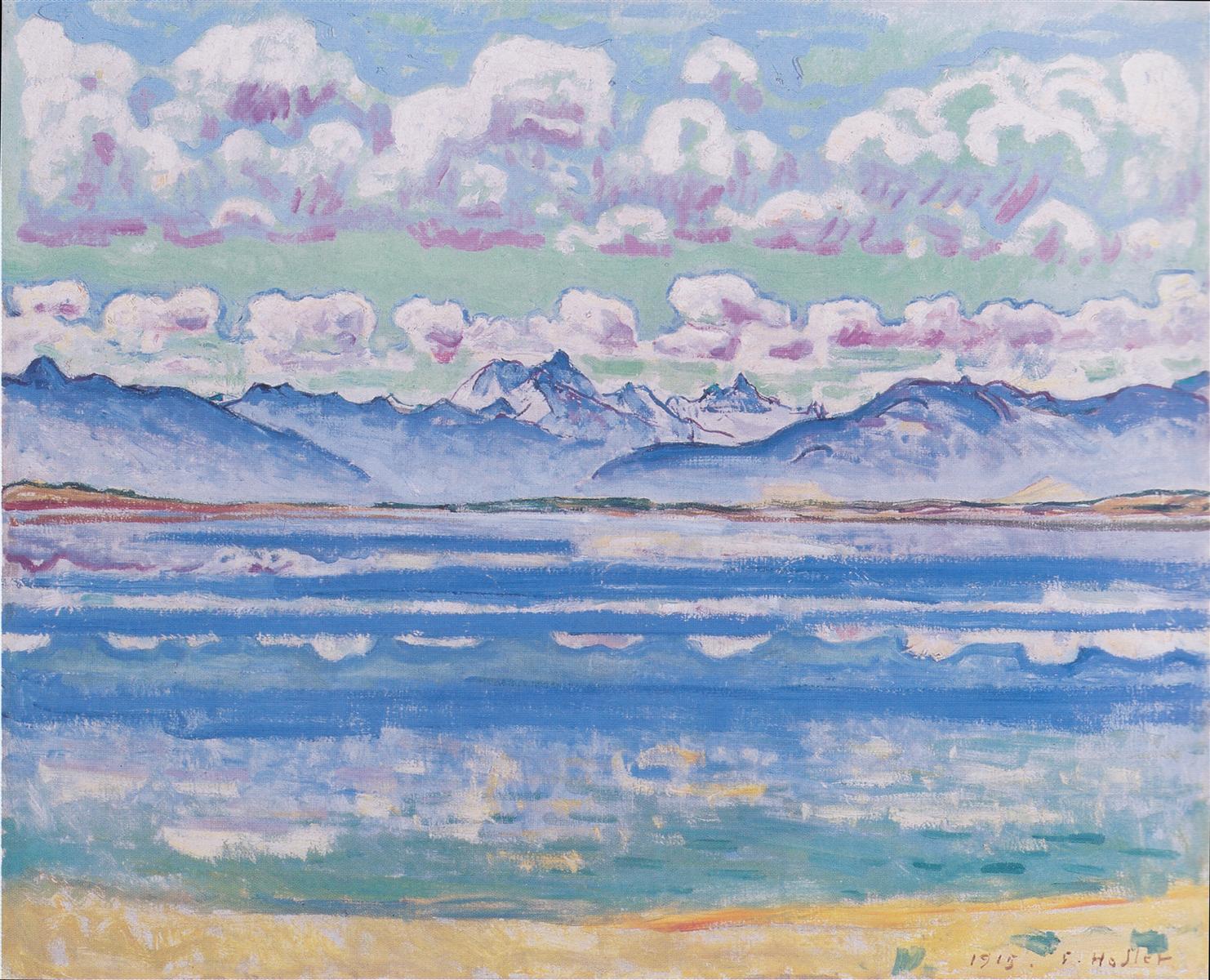 Ferdinand Hodler Weisshorn of Montana 1915 Fine Art Print