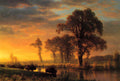Albert Bierstadt Western Kansas 1875 Fine Art Print