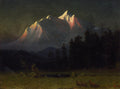 Albert Bierstadt Western Landscape 1871 Fine Art Print