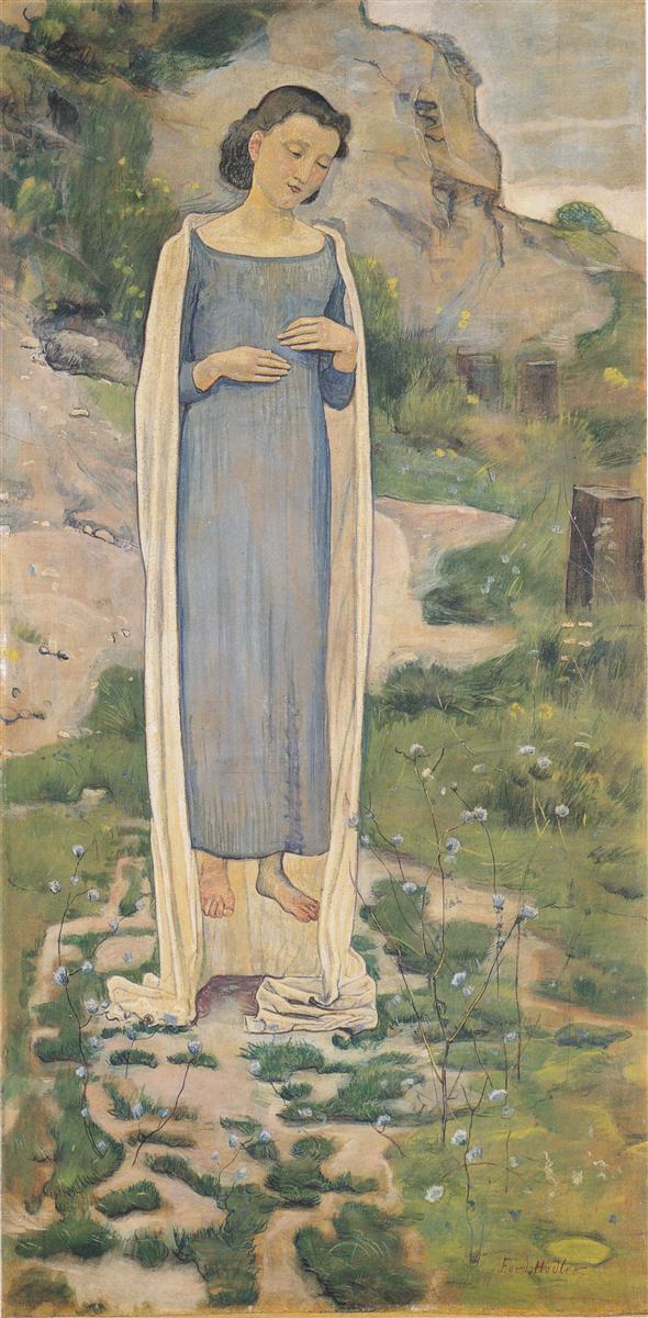 Ferdinand Hodler What the Flowers Say 1893 Fine Art Print