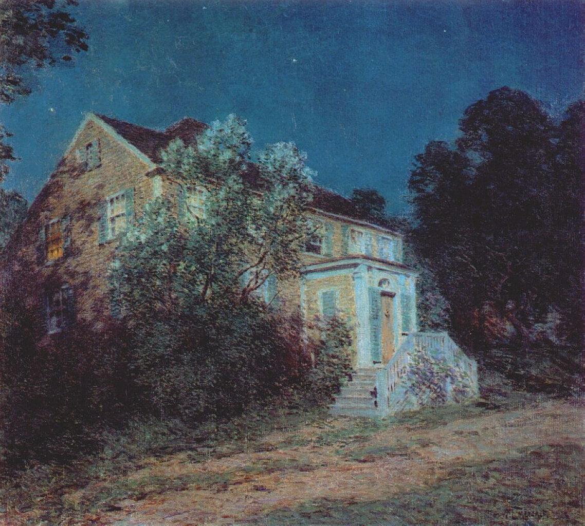 Willard Metcalf White Lilacs 1912 Fine Art Print
