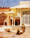 Edwin Lord Weeks White Marble Tomb at Suittitor, Skiri 1883 Fine Art Print