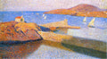 Henri Martin White Sails 1895 Fine Art Print