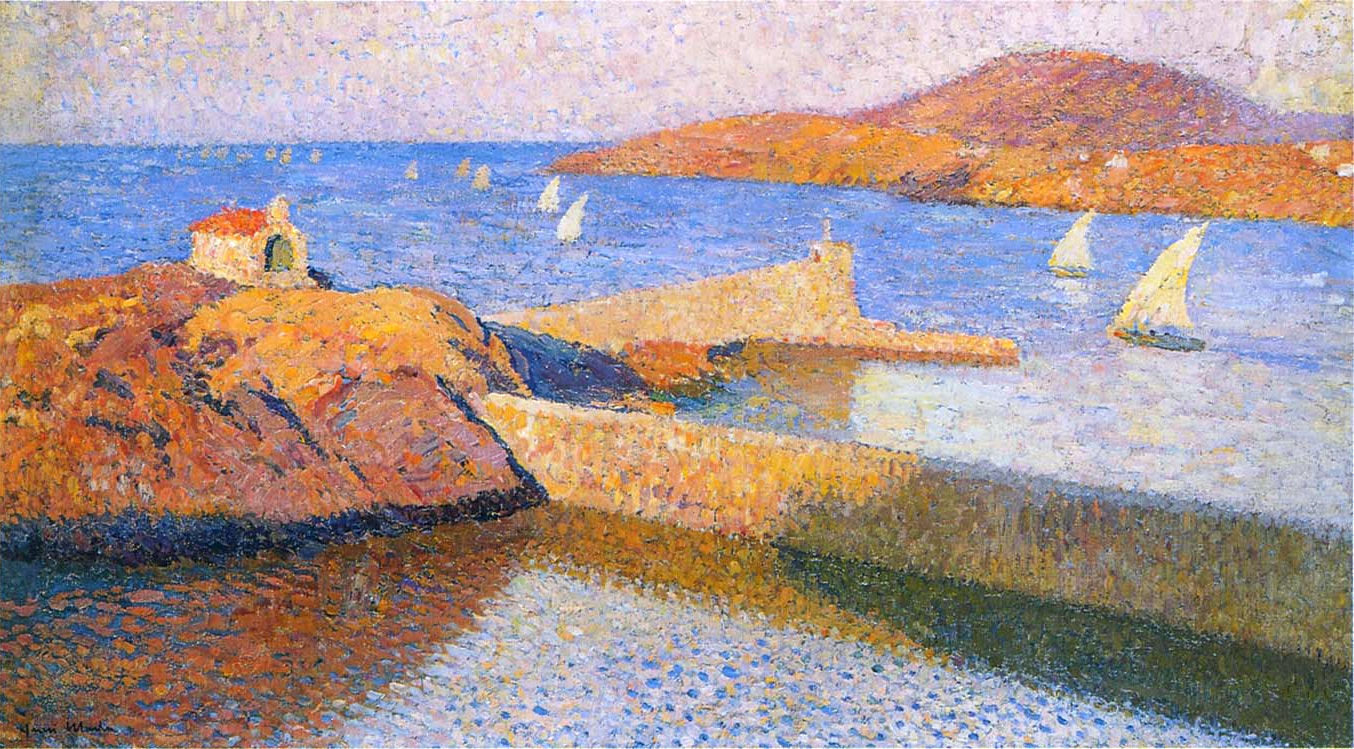 Henri Martin White Sails 1895 Fine Art Print