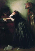 Konstantin Makovsky Widow 1865 Fine Art Print