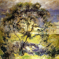 John Henry Twachtman Wild Cherry Tree 1901 Fine Art Print