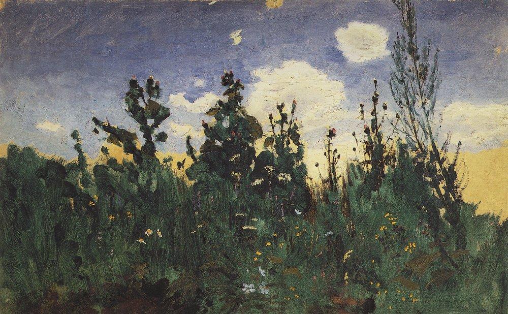 Arkhyp Kuindzhi Wild Grass 1875 Fine Art Print