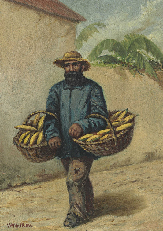 William Aiken Walker Banana Peddler of Greenville Mississippi 1883 Print Fine Art Print | Jakero77