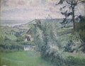 Lucien Pissarro Willows, Fishpond, Dorset 1915 Fine Art Print