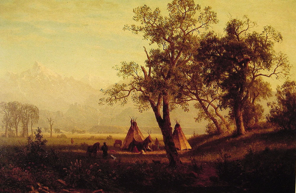 Albert Bierstadt Wind River Mountains Nebraska Territory 1862 Fine Art Print