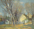 Julian Alden Weir Windham Village 1913-1914 Fine Art Print