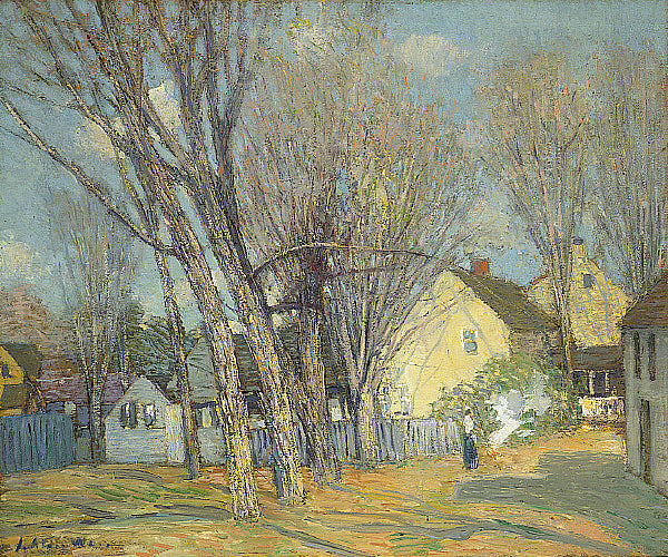 Julian Alden Weir Windham Village 1913-1914 Fine Art Print