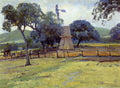 Robert Julian Onderdonk Windmill on Williams Ranch 1915 Fine Art Print