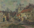 Gustave Loiseau Winter in Chaponival 1908 Fine Art Print