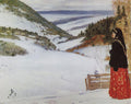 Mikhail Nesterov Winter in Skit 1904 Fine Art Print