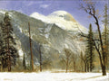 Albert Bierstadt Winter in Yosemite Valley 1872 Fine Art Print