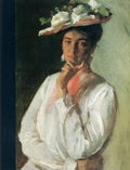 William Merritt Chase Woman in White 1902 Fine Art Print