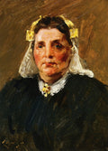William Merritt Chase Woman of Holland 1903 Fine Art Print