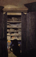Felix Vallotton Woman Searching through a Cupboard 1901 Fine Art Print