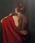Felix Vallotton Woman with Red Shawl 1920 Fine Art Print