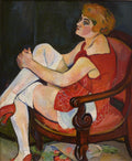 Suzanne Valadon Women in white stockings 1924 Fine Art Print