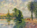 Gustave Loiseau Wood and Fields Near St Cyr Vadreuil 1900 Fine Art Print