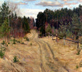 Nikolay Bogdanov Belsky Woodland Path 1933 Fine Art Print