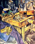 Pyotr Konchalovsky Workbench 1917 Fine Art Print