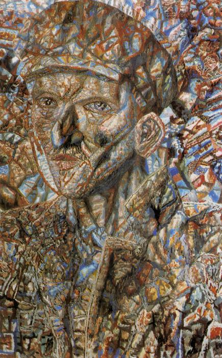 Pavel Filonov Worker in a Cap 1935 Fine Art Print