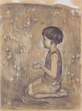 Ferdinand Hodler Worship 1893 Fine Art Print