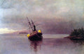 Albert Bierstadt Wreck of the 'Ancon' in Loring Bay, Alaska 1889 Fine Art Print