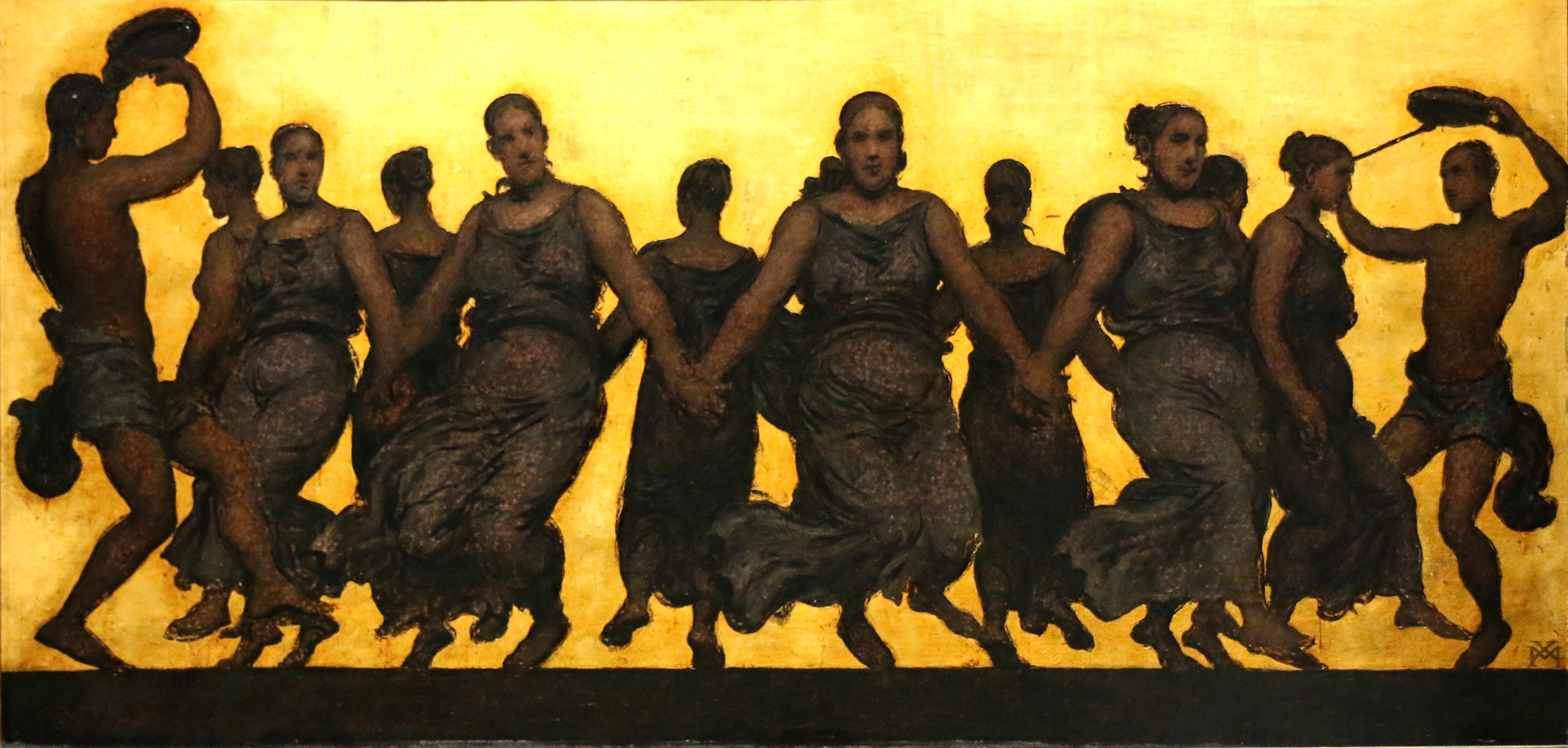 Xavier Mellery Danse 1888 Fine Art Print