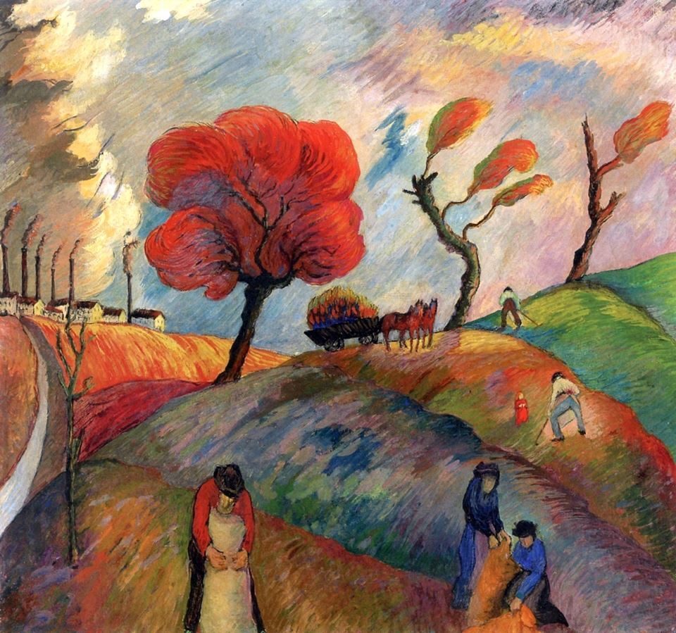 Marianne von Werefkin Ant Hill 1916 Fine Art Print