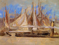 Odilon Redon Yachts at Royan 1902 Fine Art Print