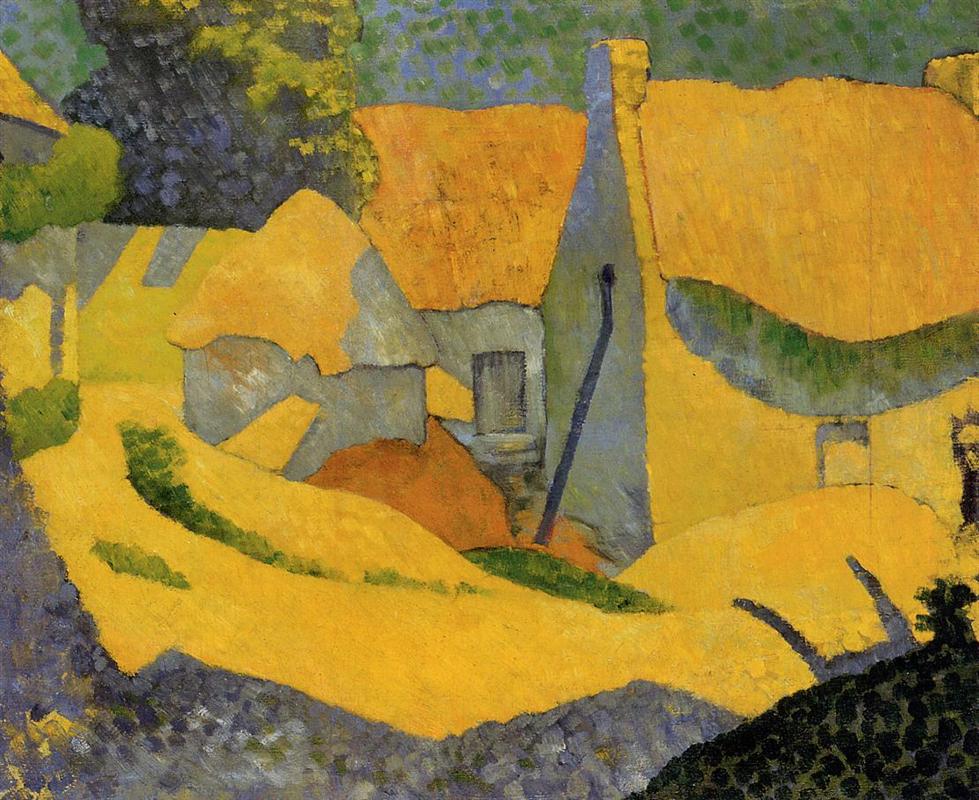 Paul Serusier Yellow Farm at Pouldu 1890 Fine Art Print