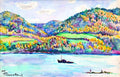 Pyotr Konchalovsky Yenisei 1951 Fine Art Print