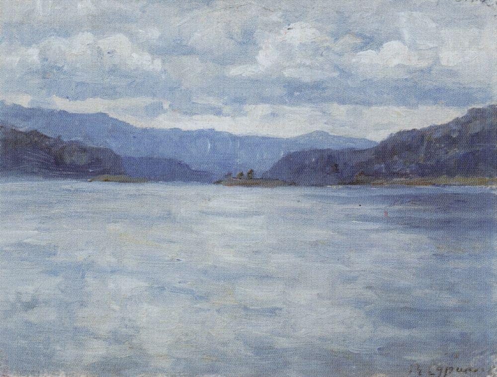Vasily Surikov Yenisey 1909 Fine Art Print