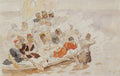 Vasily Surikov Yermak's Conquest of Siberia (Study) #2 1891 Fine Art Print