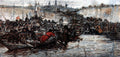 Vasily Surikov Yermak's Conquest of Siberia (Study) #2 1891 Fine Art Print
