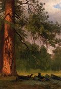 Albert Bierstadt Yosemite Camp Kitchen 1875 Fine Art Print