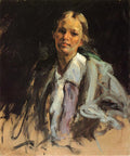 William Merritt Chase Young Girl 1900 Fine Art Print
