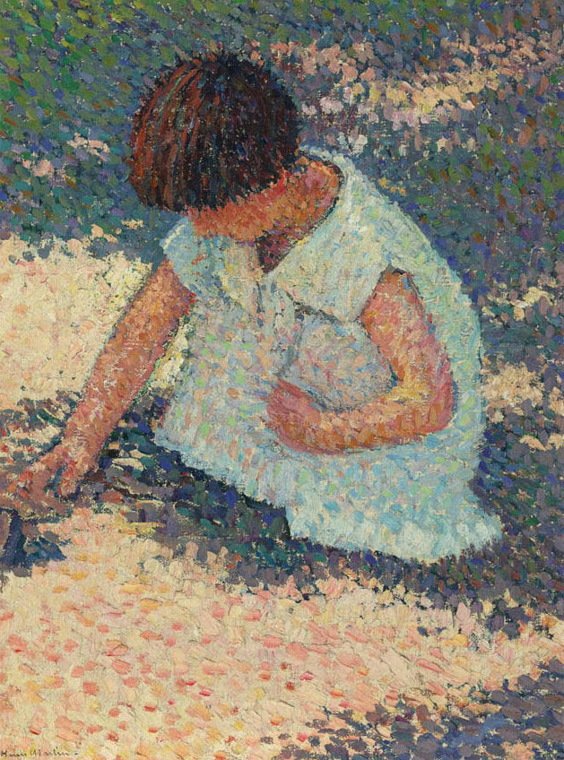 Henri Martin Young Girl 1921 Fine Art Print