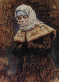 Vasily Surikov Young Lady 1886 Fine Art Print